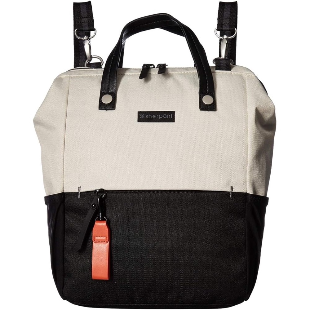 Sherpani Black and Cream Backpack